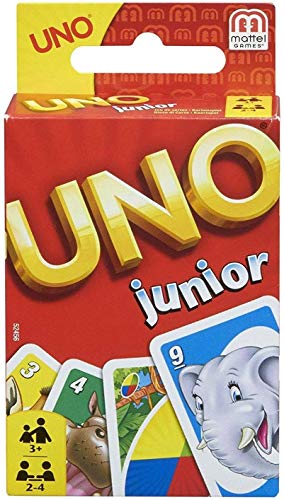 Mattel Games UNO Junior, juegos de mesa para niños (Mattel 52456)