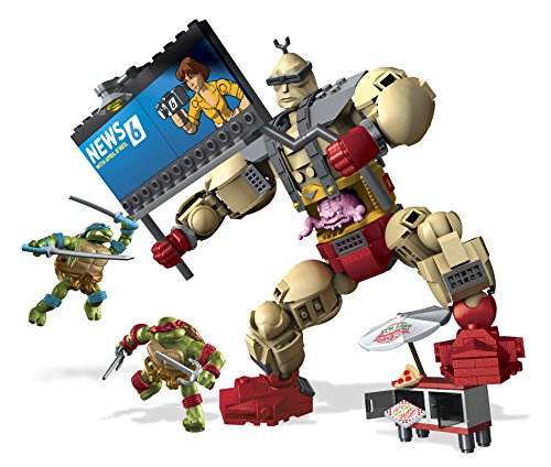 Mega Bloks - Krang Malvado, Tortugas Ninja, Juego de construcción (Mattel DMW32)