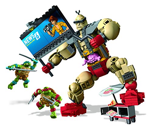 Mega Bloks - Krang Malvado, Tortugas Ninja, Juego de construcción (Mattel DMW32)