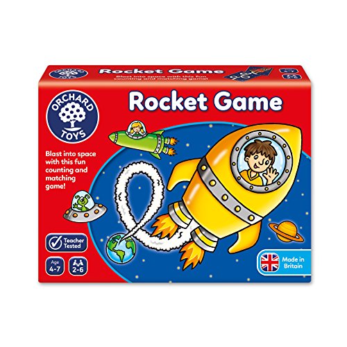Orchard_Toys Rocket Game - Juego de Mesa de trayectoria de Cohetes