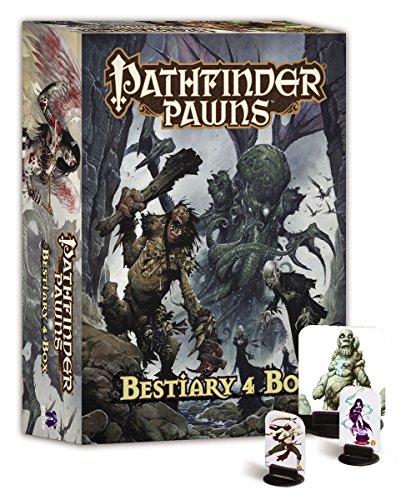 Pathfinder Peones Bestiario (Caja de 4)