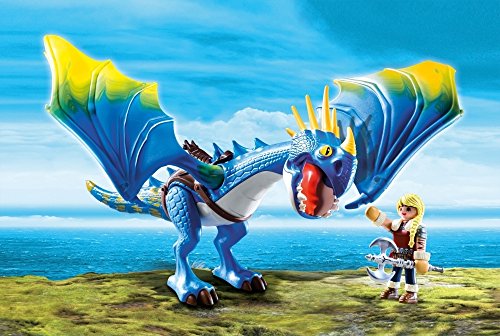 PLAYMOBIL DreamWorks Dragons Astrid y Tormenta, A partir de 4 años (9247)