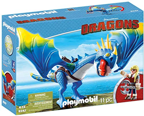 PLAYMOBIL DreamWorks Dragons Astrid y Tormenta, A partir de 4 años (9247)