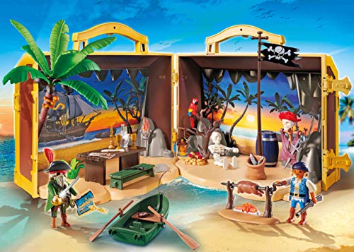 PLAYMOBIL- Pirates Figuras y Juegos de contrucción, Color carbón (70150)
