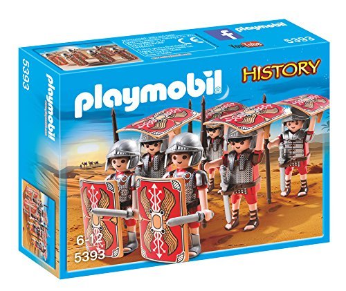 Playmobil Romanos y Egipcios - Legionarios, Playset de Figuras de Juguete, Multicolor (Playmobil, 5393)