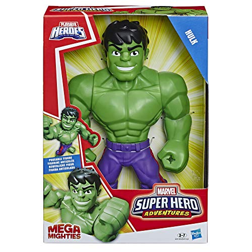 Playskool Heroes- Mega Mighties Avengers Hulk, Multicolor (Hasbro E4149ES0)