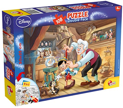 Puzzle dwustronne plus Pinokio 108