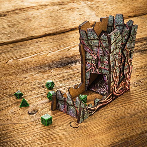 Q Workshop Call of Cthulhu Dice Tower for Rolling Dice