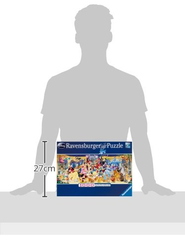 Ravensburger Personajes Disney - Puzzle Panorama, Premium Puzzle con tecnologia Softclick, 1000 piezas, para adultos (15109 7)