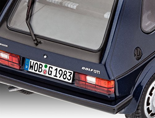 Revell 05694 12 Maqueta de 35 Years Volkswagen Golf GTI Tapicería en Escala 1: 24, Niveles 4
