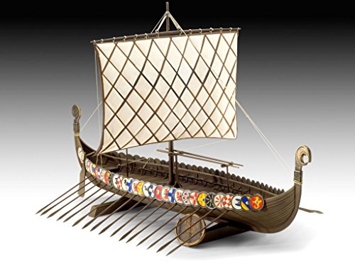 Revell Maqueta Viking Ship, Kit Modello, Escala 1:50 (5403) (05403), Multicolor