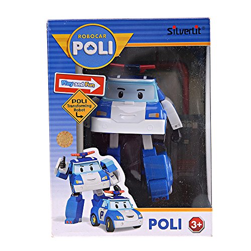 Robocar Poli 83171, Color Poli Robot transformable(Toy Partner