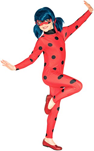 Rubies 620794-S - Trajes de fantasía para niños (Disfraz, Dibujos Animados, Personaje, Chica, Negro, Azul, Rojo, Estampado)