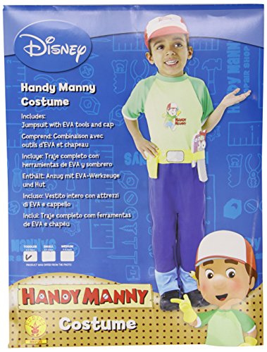 Rubies`s - Disfraz infantil de Handy Manny clásico (884125-T)