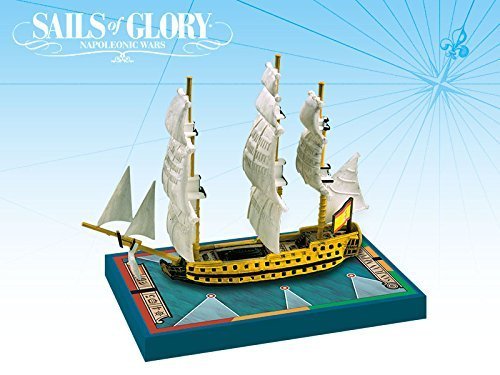 Sails of Glory: Alfombrillas adicionales ARESGN112A Juan Nepomuceno 1766 / San Francisco de Asis 1767: Sails of Glory Ship Pack, Multicolor
