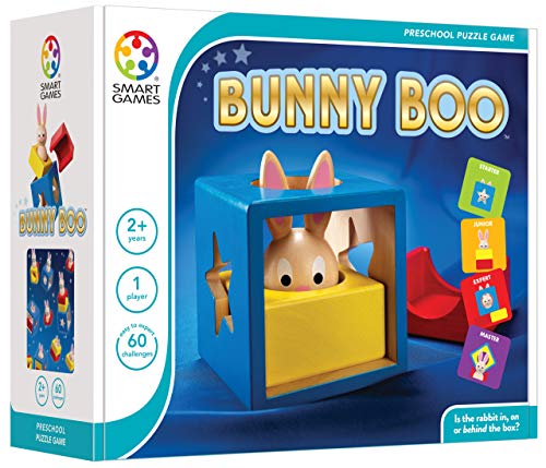 Smart Games- Bunny Boo Juego de madera, Multicolor (SG037) , color/modelo surtido