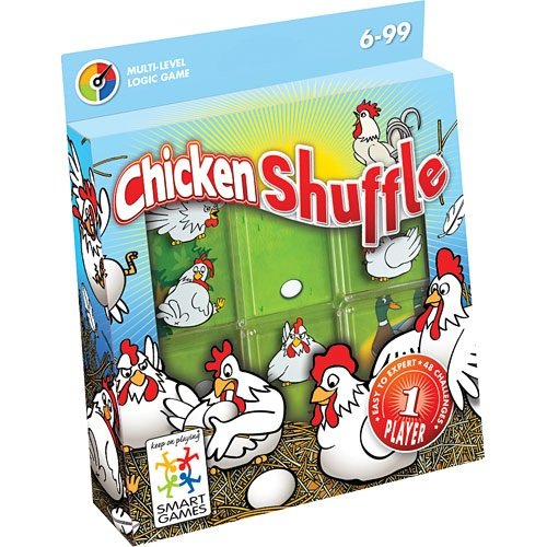 Smart Games Chicken Shuffle - Escondite en la granja, juego de ingenio (SG430)