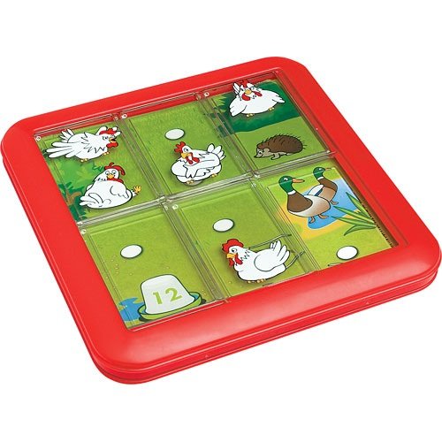 Smart Games Chicken Shuffle - Escondite en la granja, juego de ingenio (SG430)