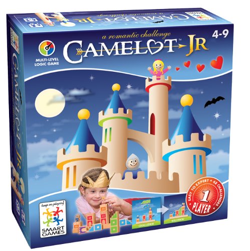 Smart Games SG011 - Camelot, juego de ingenio de madera con retos progresivos