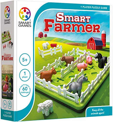 SmartGames Smart Farmer One Player Puzzle Game