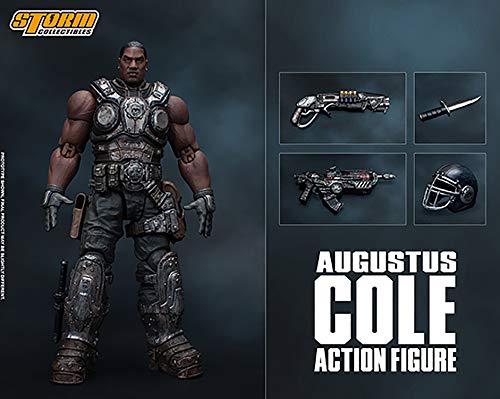 Storm Collectibles Gears of War 5 Action Figure 1/12 Augustus Cole 16 cm Figures