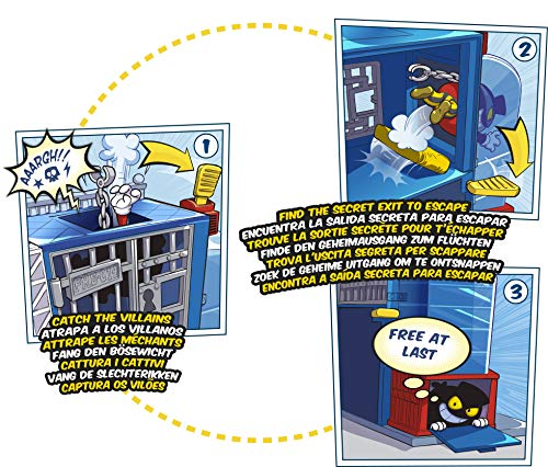 Superzings - Estación De Policía, con 2 exclusivas figuras SuperZings