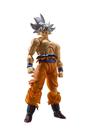 Tamashii Nations Figura Son Goku Ultra Instinct, 14 cm. Dragon Ball Z Bandai Figuarts S.H