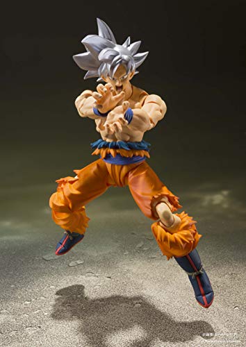 Tamashii Nations Figura Son Goku Ultra Instinct, 14 cm. Dragon Ball Z Bandai Figuarts S.H
