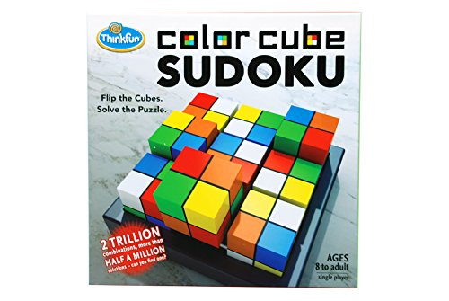 Think Fun Color Cube Sudoku Juego LOGICA