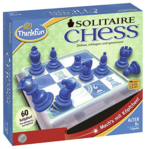 ThinkFun 76325 Soitaire Chess - Juego de Pensamiento