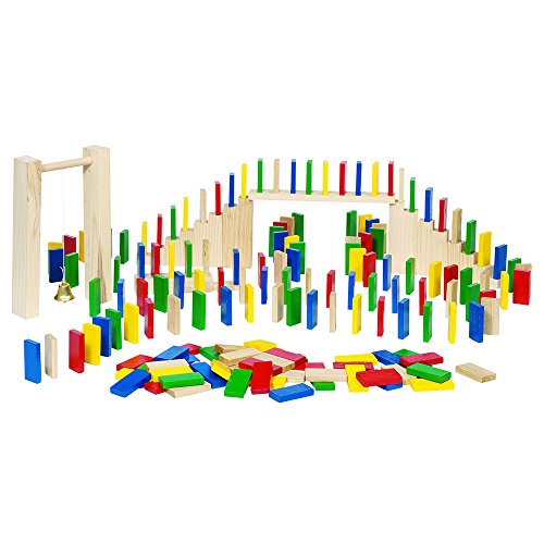 Toys Pure - 2041749 - Juego de conocimientos - Domino-Rally, 250 piezas