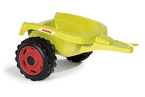 Tractor Claas Farmer XL a pedales con remolque (Smoby 710114)