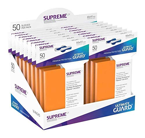 Ultimate Guard- Protective Card Sleeves Juego de Cartas, Color Arena, única (UGD10804)