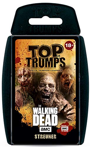 Winning Moves- Top Trumps-The Walking Dead AMC Streuner Edition Zombies Juego de Cartas, Color (63445)