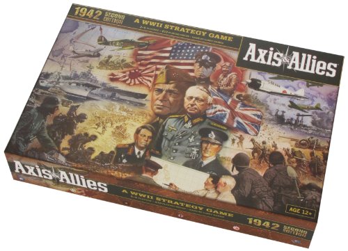 Wizards of the Coast 39688 Axis & Allies 1942 - Juego de Mesa sobre Guerra Entre Eje y Aliados (2.ª edición, en inglés)
