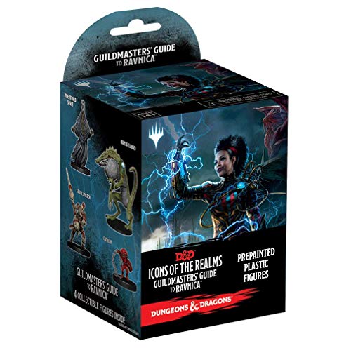 WizKids Dungeons & Dragons Fantasy Miniatures: Icons of The Realms Set 10 Guildmasters` Guide to Ravnica Booster Brick (1 Box)