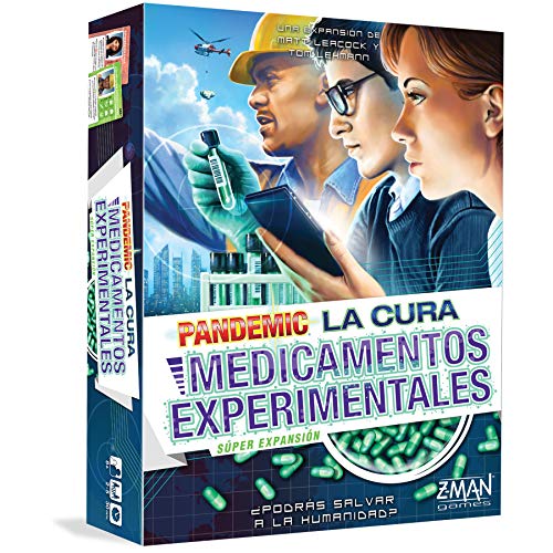 Z-man Games España- Pademic La Cura: Medicamentos Experimentales, Color (ZM7151ES)