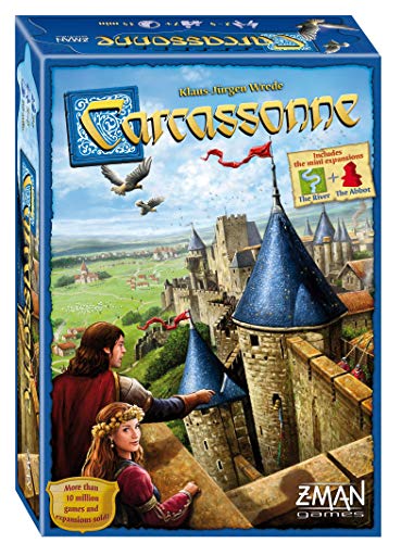 Z-Man Games Juego de Mesa Carcassonne (Idioma español no garantizado)