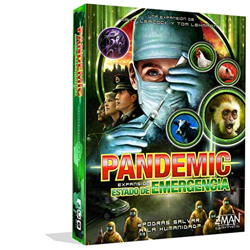 Z-Man Games- Pandemic Estado de Emergencia - Juego de Mesa, Color (ZM7113ES)