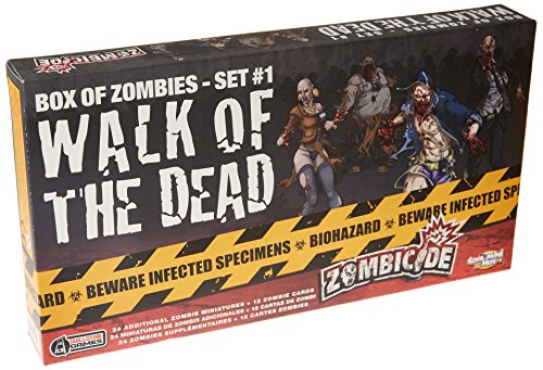 Zombicide Box Of Zombies: Walk Of The Dead Set #1 - Juego de Tablero, 6 Jugadores (CoolMiniOrNotInc. GUG0013) (versión en inglés)
