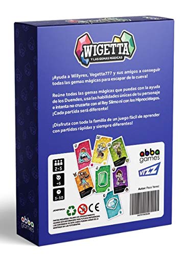 Abba games- Wigetta y Las Gemas Magicas (TCGWIGETTA1)