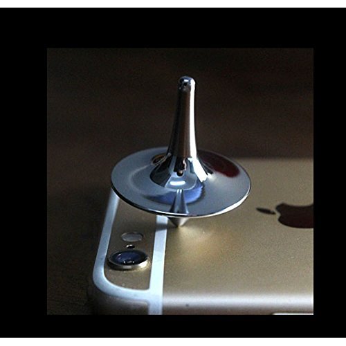 Accurate Spinning Tops gyro props NEW GT Zinc Alloy Silver Vintage Totem by leading-star