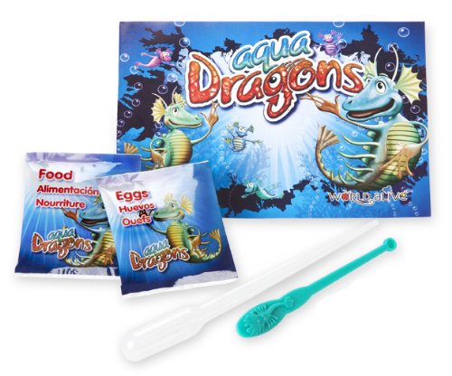 Aqua Dragons - Dragón de agua- Mundo Submarino Juguete Educativo, (World Alive W4004)