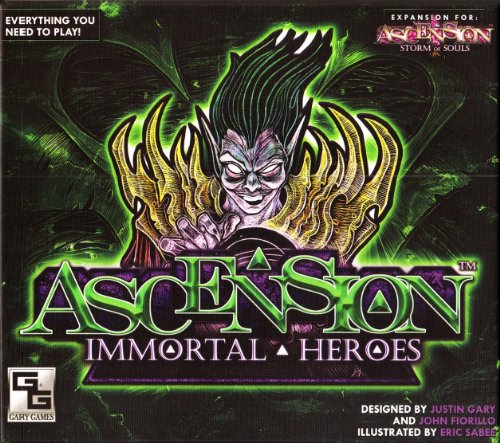 Ascension: Immortal Heroes - Set de Inicio de Cartas Héroes (Gary Games Inc GGS004) [Importado de Inglaterra]