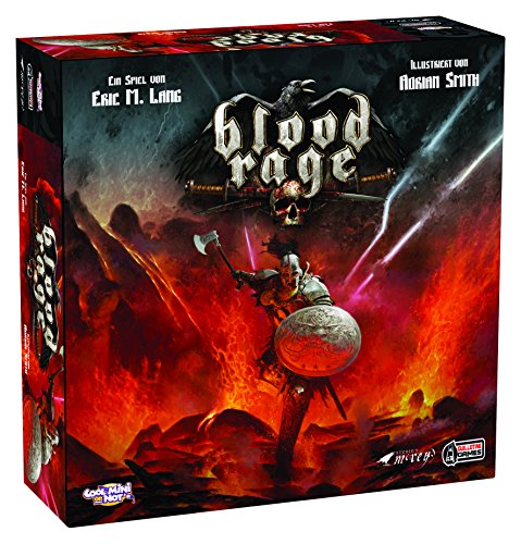 Asmodee Blood Rage Estrategia Niños y Adultos - Juego de Tablero (Estrategia, Niños y Adultos, 60 min, 90 min, 14 año(s), Alemán)
