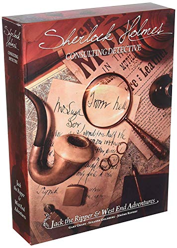 Asmodee editions Juego Sherlock Holmes Consulting Detective: Jack The Ripper and West End Adventures (Puede no Estar en español)