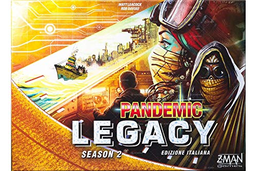 Asmodee Italia Pandemic Legacy Season 2 - Juego de Mesa, Color Amarillo, 8394
