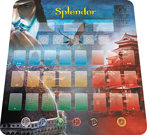 Asmodee Italia - Splendor Playmat Base + expansión, Color 8613