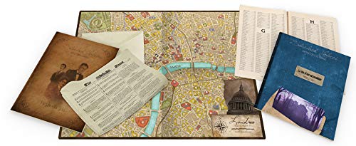 Asmodee- Sherlock Holmes DC : Carlton House & Queen's Park, SCSHCQ01FR, Jeu Coopératif