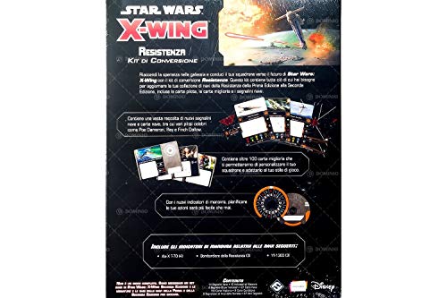 Asmodee- Star Wars X-Wing - Kit de conversión de resistencia, color 9940 , color/modelo surtido